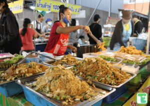 street food bangkok victory monument
