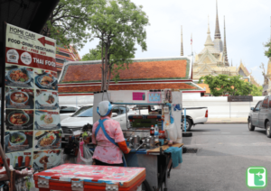 street food bangkok wat pho