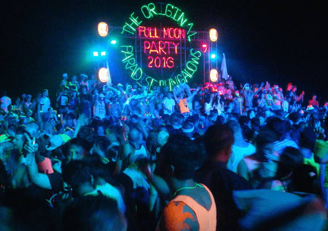 where to stay in Koh Phangan full moon party