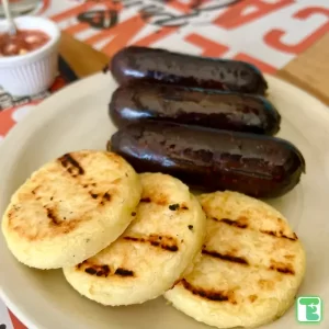 what to eat in Colombia morcilla