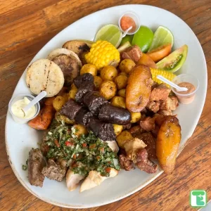 what to eat in Colombia picada