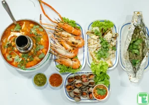 comida barrio chino bangkok - TK Seafood