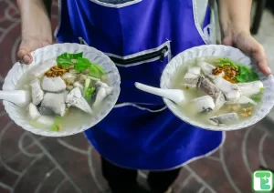 comida barrio chino bangkok - fish soup