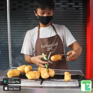 chinatown bangkok food - chinese doughnuts