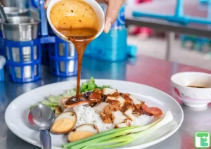comida barrio chino bangkok - khao moo
