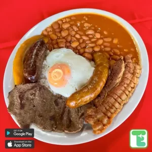 colombian dishes to try bandeja paisa