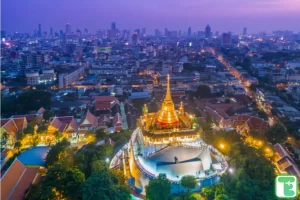 places to visit in bangkok - wat saket