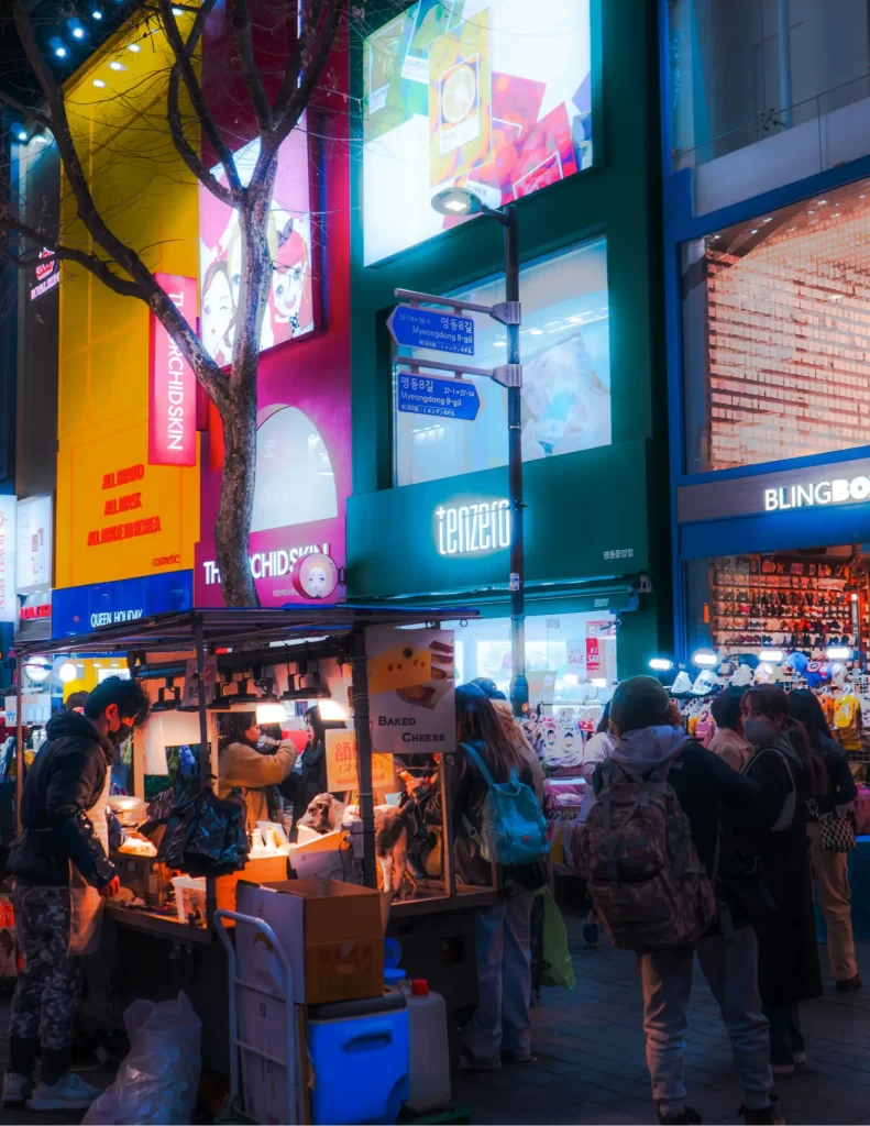 myeongdong vs insadong