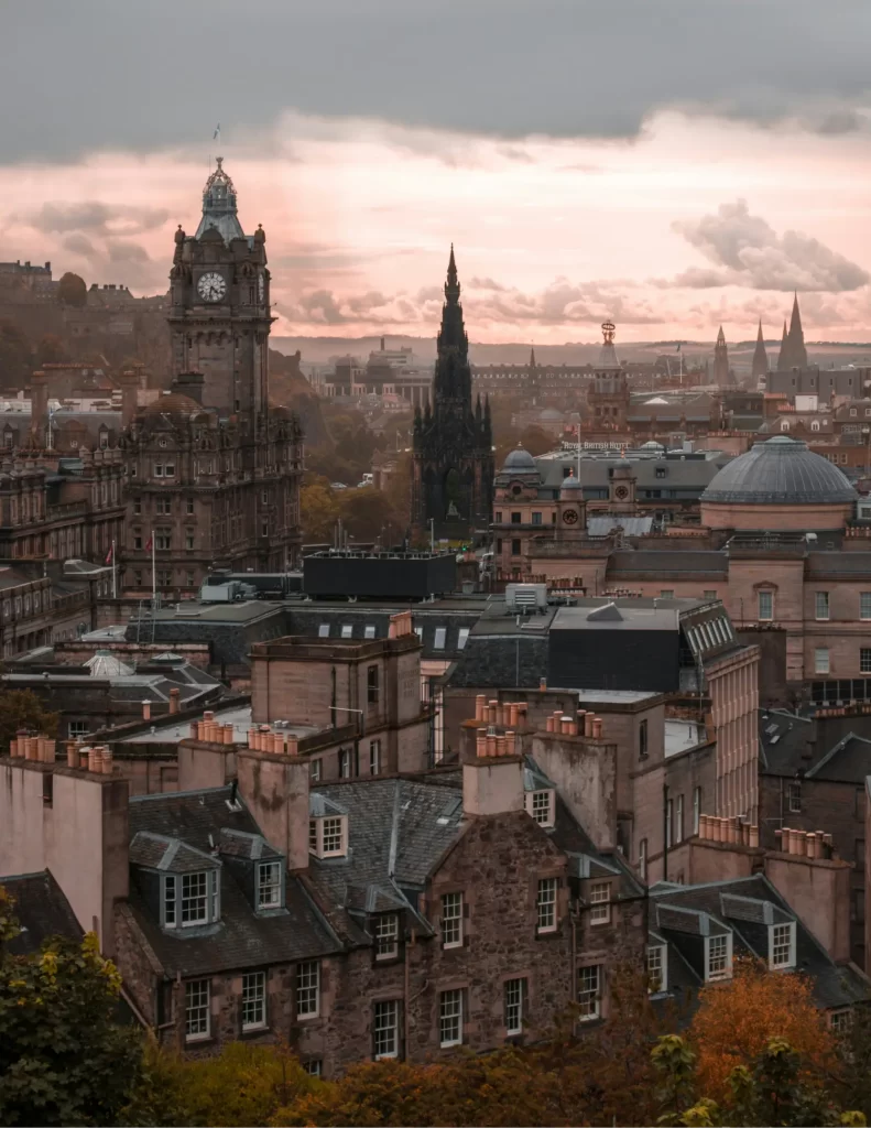 old town vs new town edinburgh
