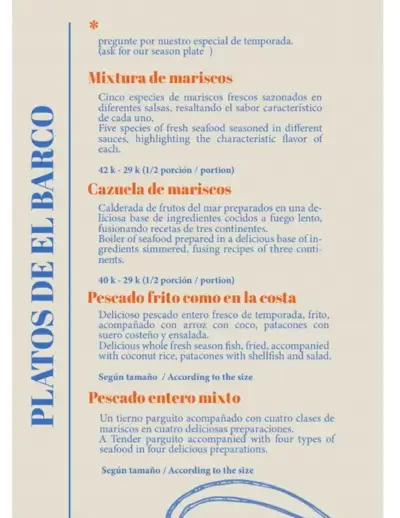 buena mar medellin menu